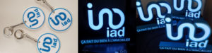 Lire la suite à propos de l’article Création d’un logo lumineux IAD
