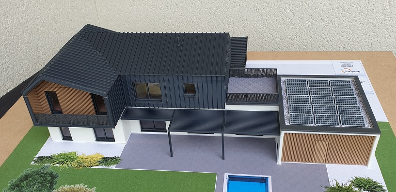 Maquette De Maison Individuelle